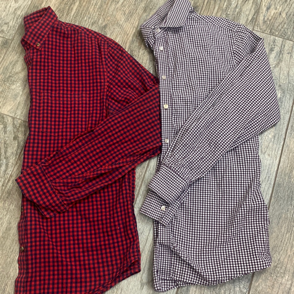 Two Men’s Button Ups